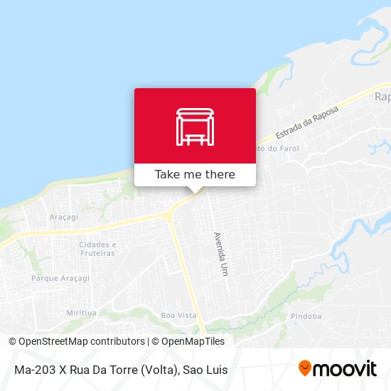 Ma-203 X Rua Da Torre (Volta) map