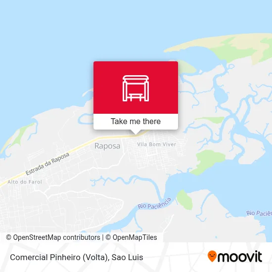 Comercial Pinheiro (Volta) map