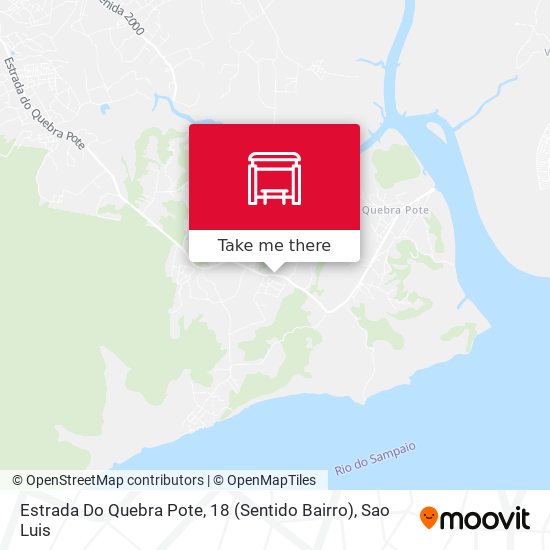 Estrada Do Quebra Pote, 18 (Sentido Bairro) map