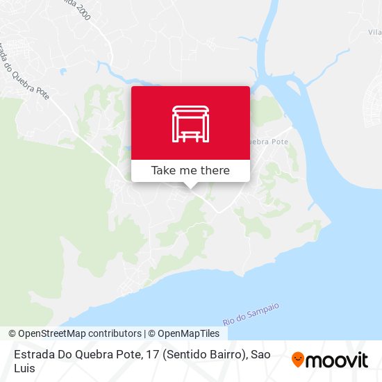 Estrada Do Quebra Pote, 17 (Sentido Bairro) map