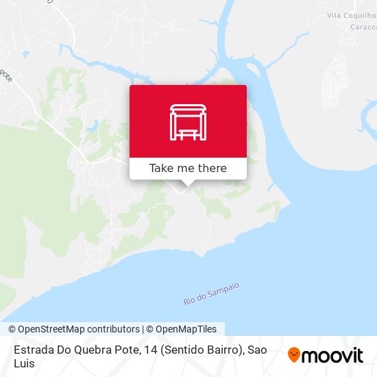 Estrada Do Quebra Pote, 14 (Sentido Bairro) map
