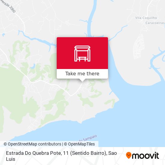 Estrada Do Quebra Pote, 11 (Sentido Bairro) map