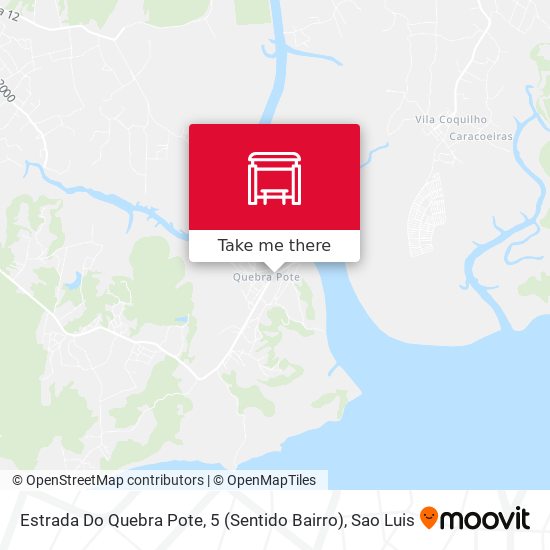 Estrada Do Quebra Pote, 5 (Sentido Bairro) map