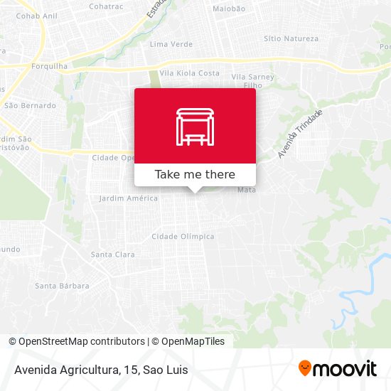 Avenida Agricultura, 15 map