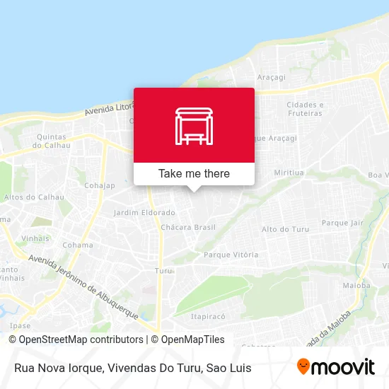 Rua Nova Iorque, Vivendas Do Turu map