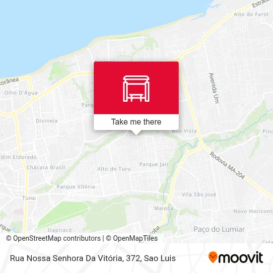 Rua Nossa Senhora Da Vitória, 372 map