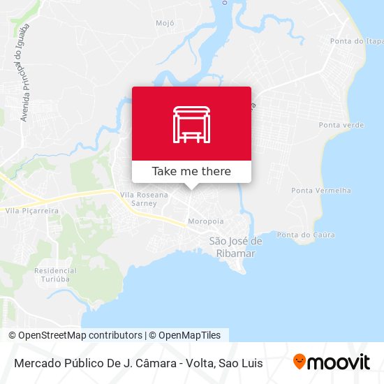 Mercado Público De J. Câmara - Volta map