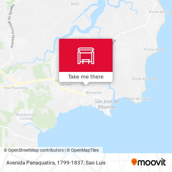 Avenida Panaquatira, 1799-1837 map