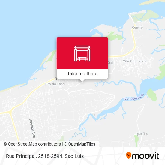 Rua Principal, 2518-2594 map