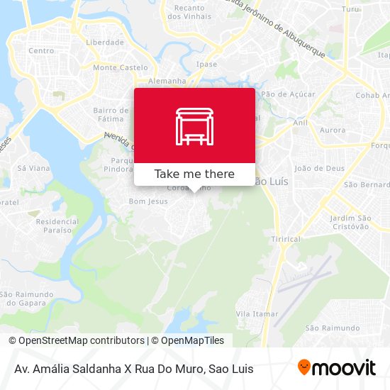 Av. Amália Saldanha X Rua Do Muro map