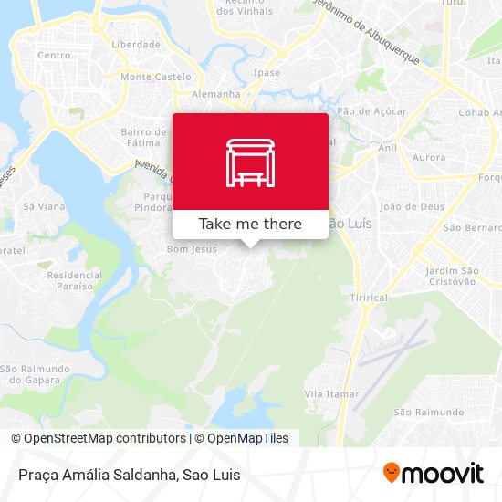 Praça Amália Saldanha map