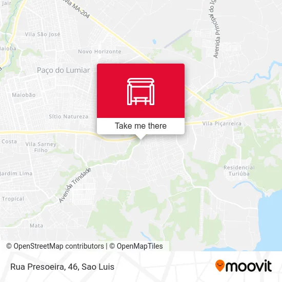 Rua Presoeira, 46 map