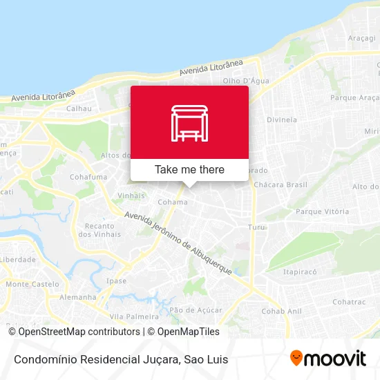 Condomínio Residencial Juçara map