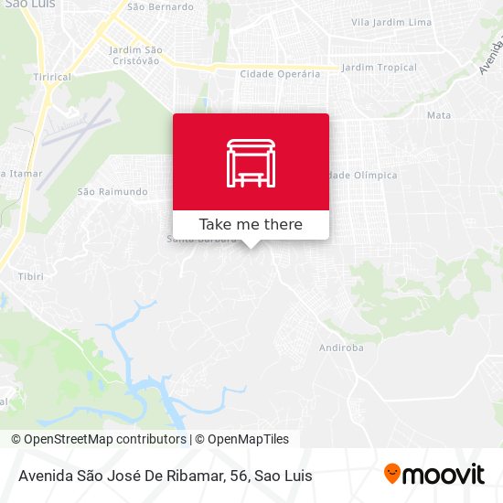 Avenida São José De Ribamar, 56 map