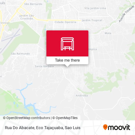 Rua Do Abacate, Eco Tajaçuaba map