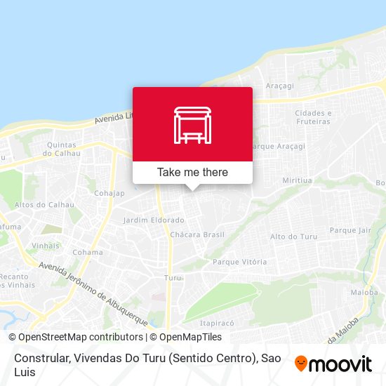 Constrular, Vivendas Do Turu (Sentido Centro) map