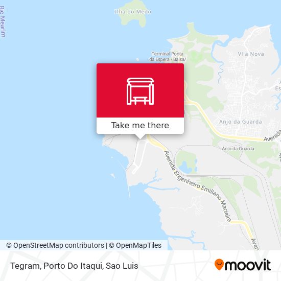 Tegram, Porto Do Itaqui map