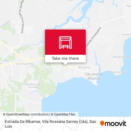 Estrada De Ribamar, Vila Roseana Sarney (Ida) map