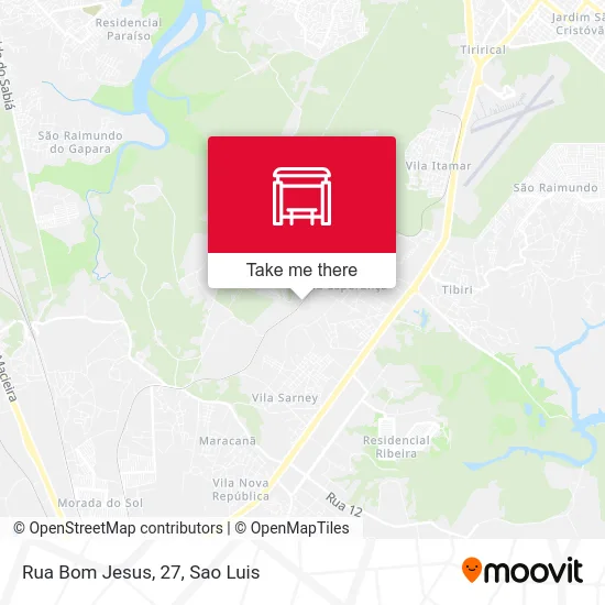 Rua Bom Jesus, 27 map