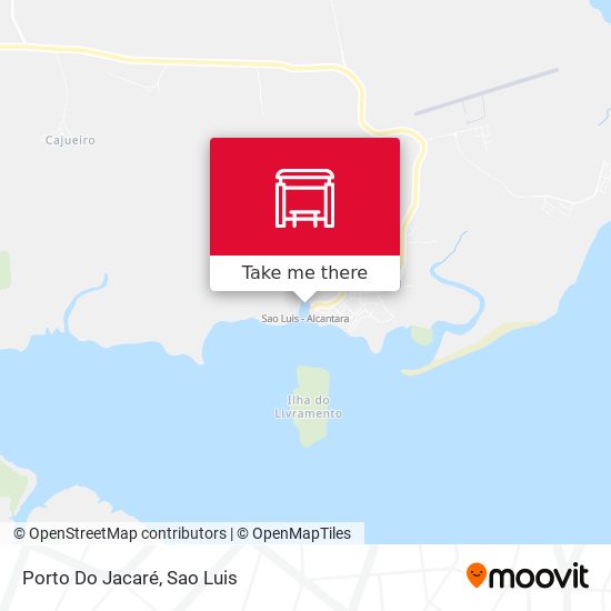 Mapa Porto Do Jacaré