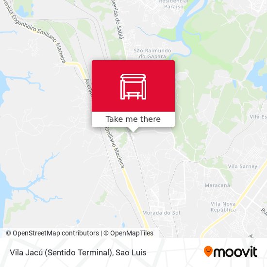 Vila Jacú (Sentido Terminal) map