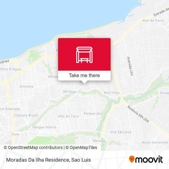 Moradas Da Ilha Residence map
