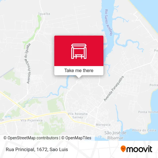 Rua Principal, 1672 map