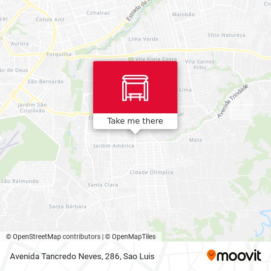 Avenida Tancredo Neves, 286 map