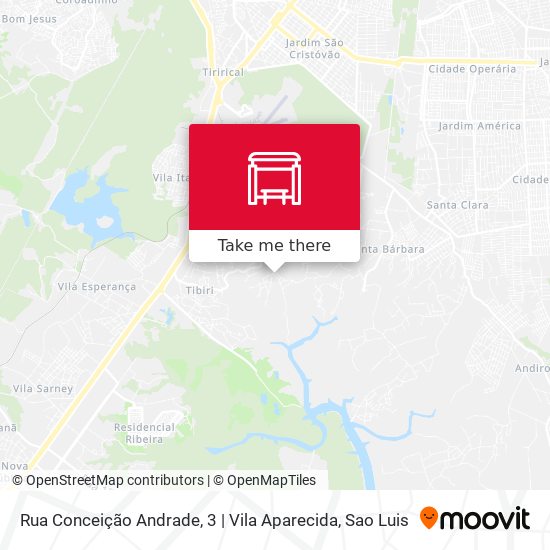 Rua Conceição Andrade, 3 | Vila Aparecida map