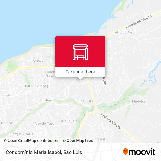 Condomínio Maria Isabel map