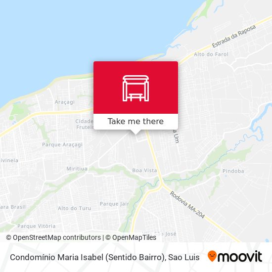 Condomínio Maria Isabel (Sentido Bairro) map