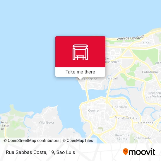 Rua Sabbas Costa, 19 map