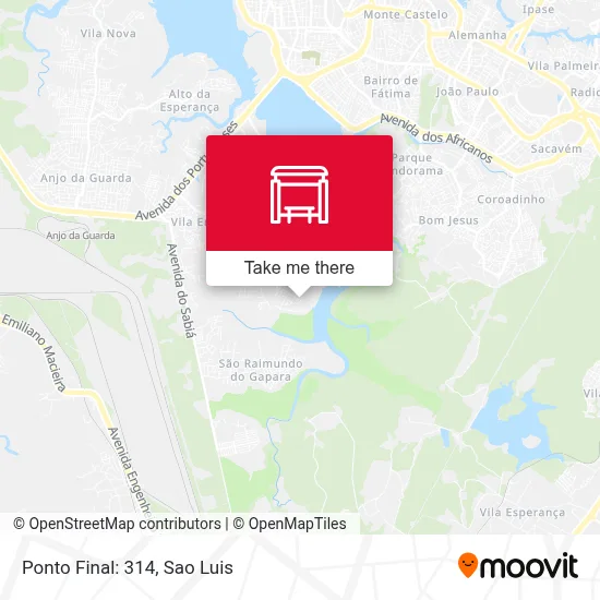 Ponto Final: 314 map