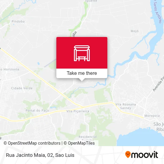 Rua Jacinto Maia, 02 map