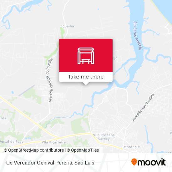 Ue Vereador Genival Pereira map