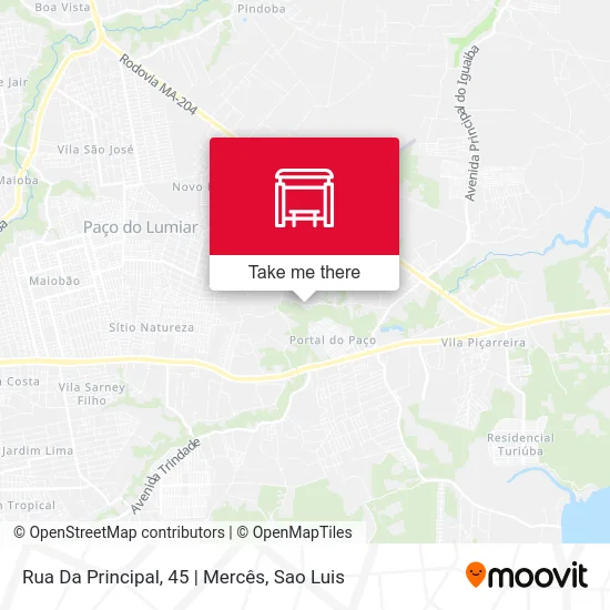 Rua Da Principal, 45 | Mercês map