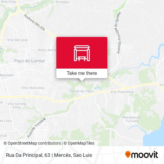 Rua Da Principal, 63 | Mercês map