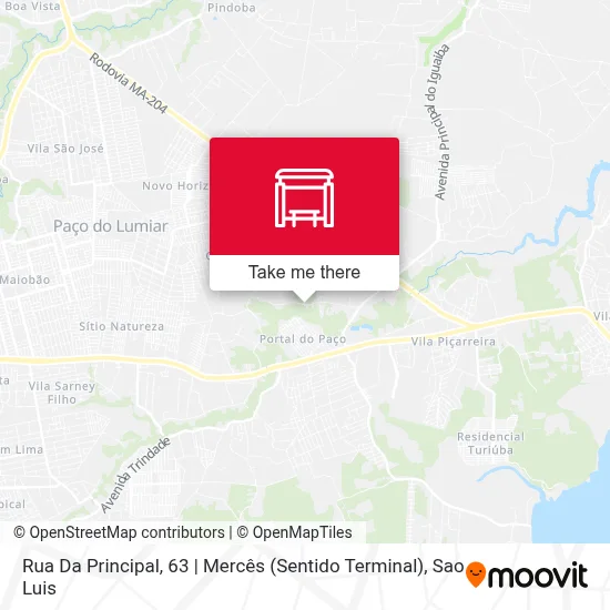 Rua Da Principal, 63 | Mercês (Sentido Terminal) map