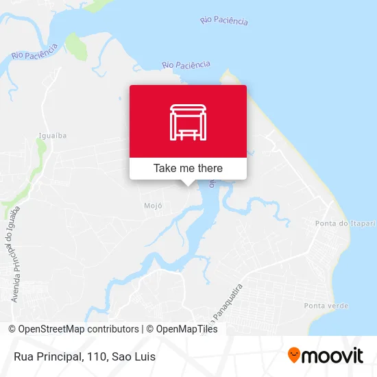 Rua Principal, 110 map