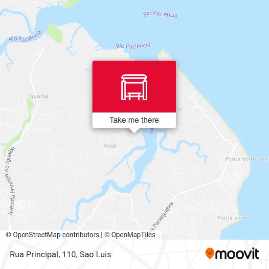 Rua Principal, 110 map