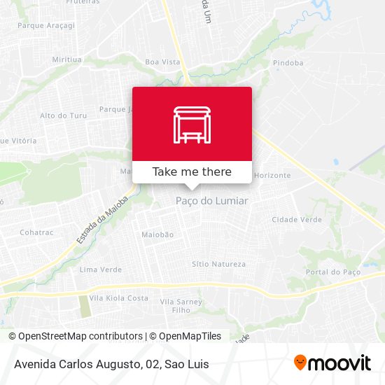 Avenida Carlos Augusto, 02 map