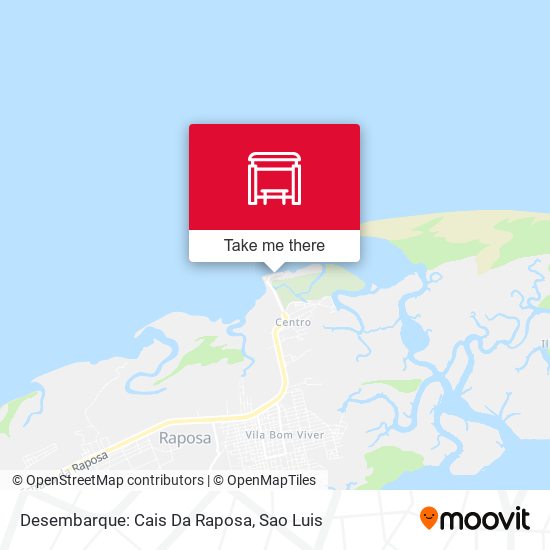 Desembarque: Cais Da Raposa map