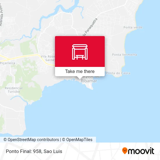 Ponto Final: 958 map