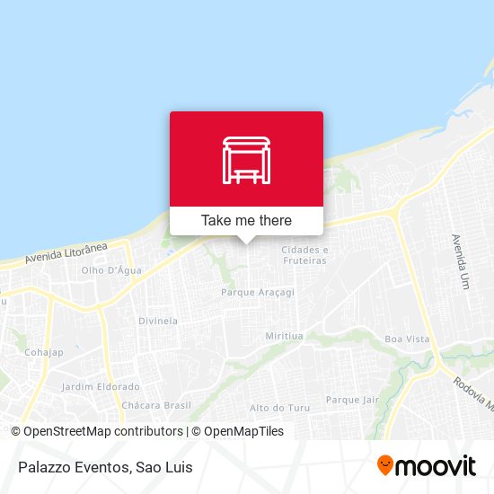 Mapa Palazzo Eventos