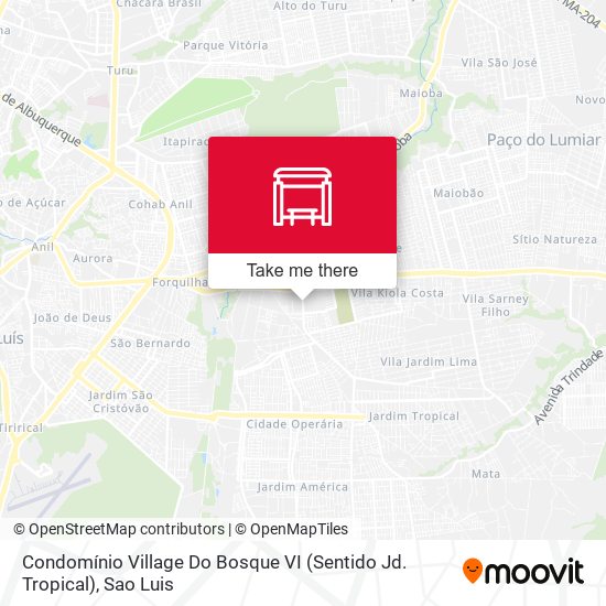 Condomínio Village Do Bosque VI (Sentido Jd. Tropical) map