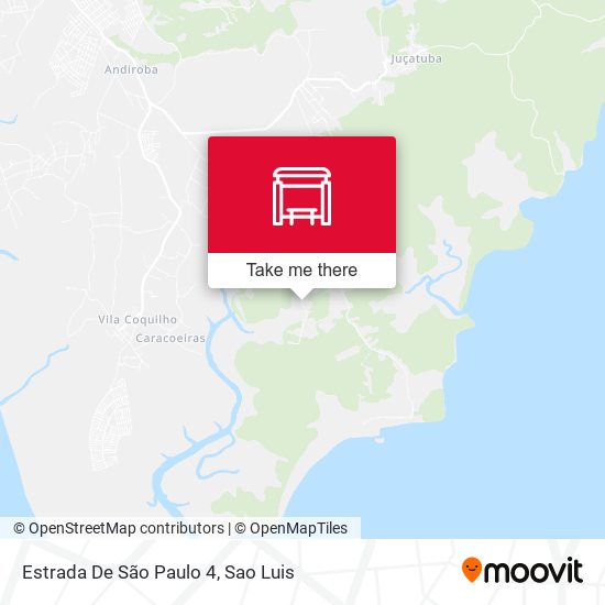 Estrada De São Paulo 4 map