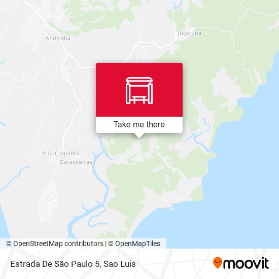 Estrada De São Paulo 5 map