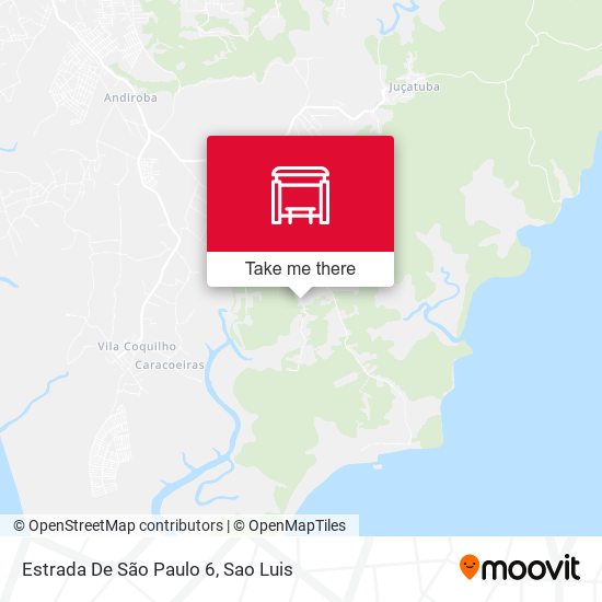 Estrada De São Paulo 6 map