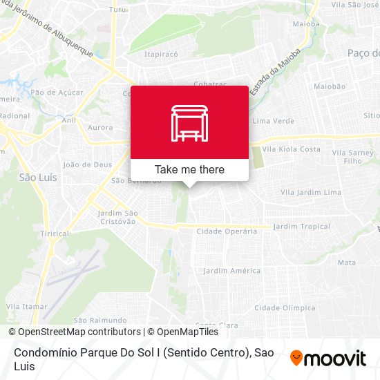 Condomínio Parque Do Sol I (Sentido Centro) map