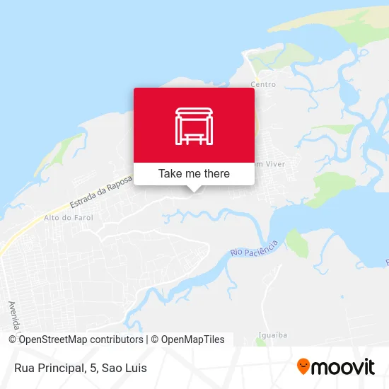 Rua Principal, 5 map